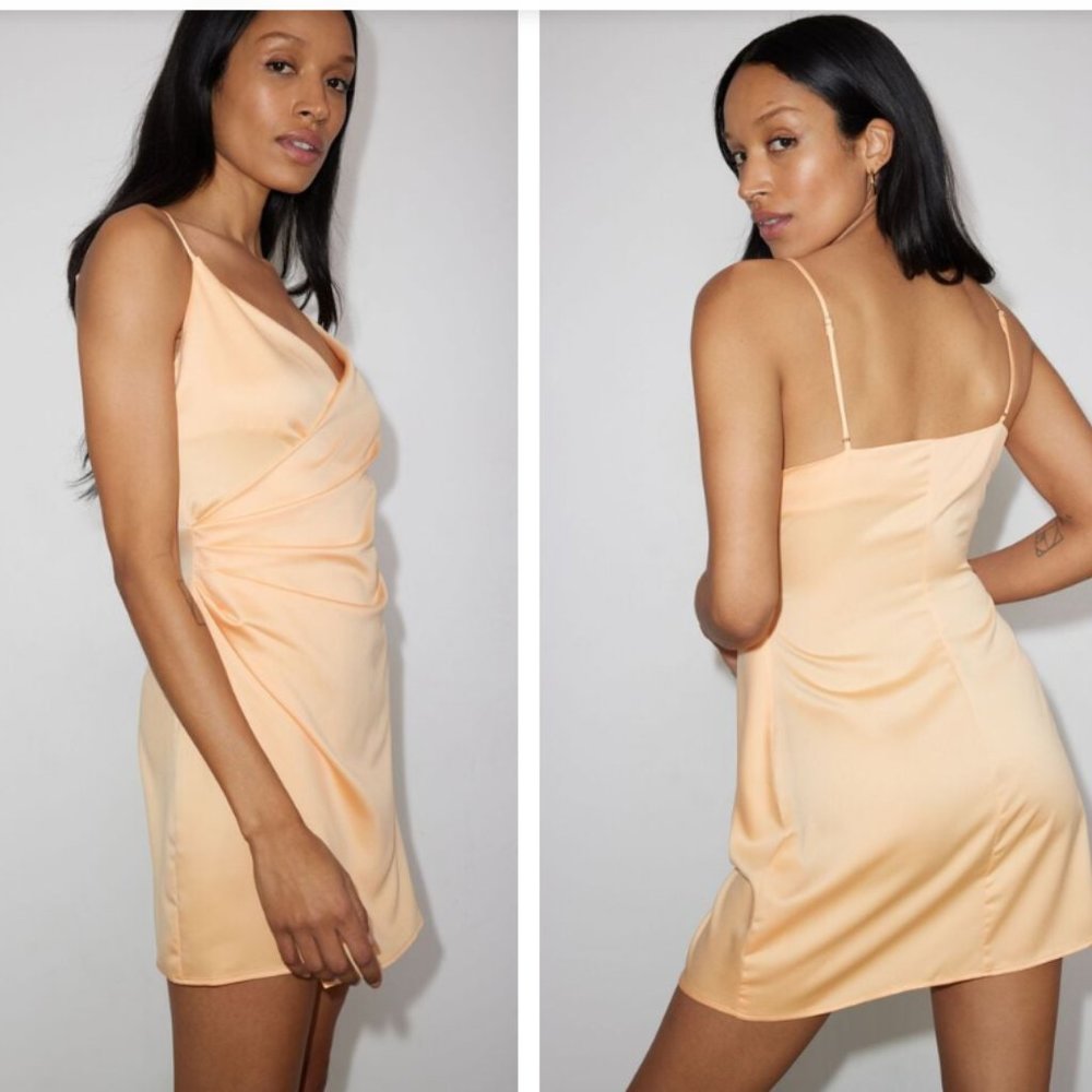 Dynamite satin cami dress